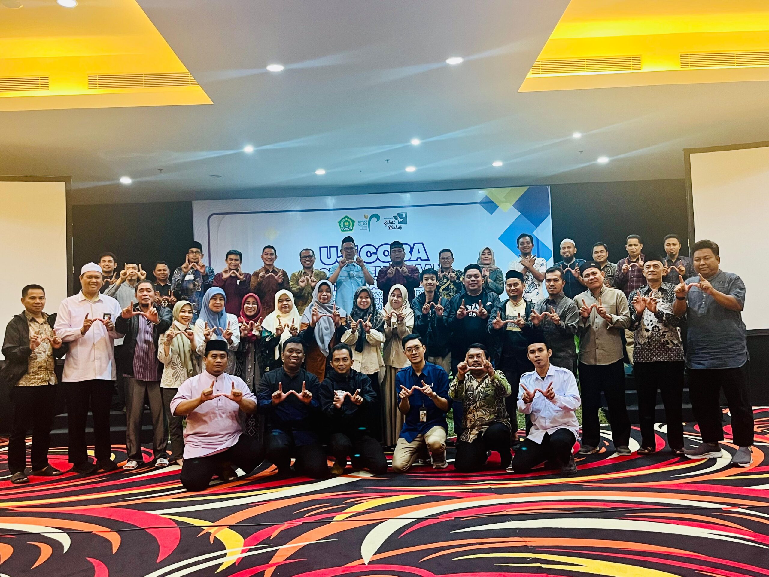 One Wakaf Hadir dalam Uji Coba Modul Pembinaan Nazhir Kemenag di Makassar