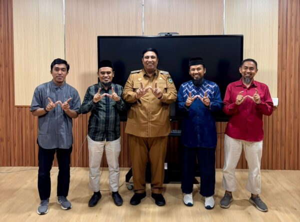 One Wakaf Temui Bupati Maros, Bahas Proyek CWLD WAKAFFEE Bersama Bank Sulselbar Syariah