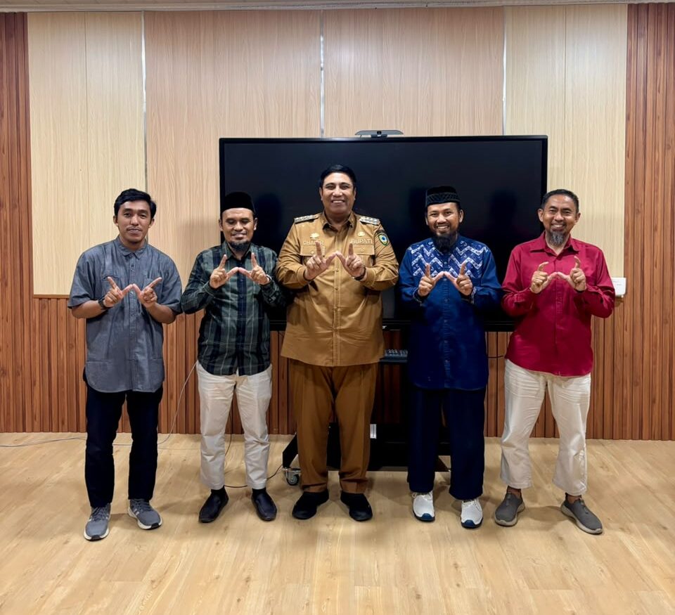 One Wakaf Temui Bupati Maros, Bahas Proyek CWLD WAKAFFEE Bersama Bank Sulselbar Syariah